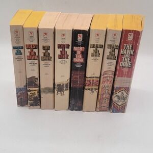 Leigh Franklin James A Saga of the Southwest Paperback 8 Book Set Vintage Fair